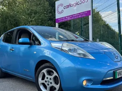 Used Nissan Leaf 80 kW (109 HP) 2012 Blue Hatchback