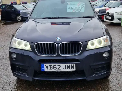 Used BMW X3 M Sport 184 HP (135 kW) 2013 Black SUV