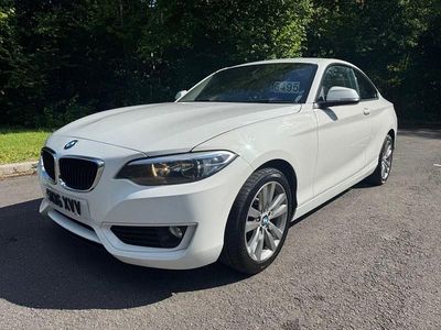 Used BMW 218 Comfort Edition 150 HP (110 kW) 2016 White Coupe