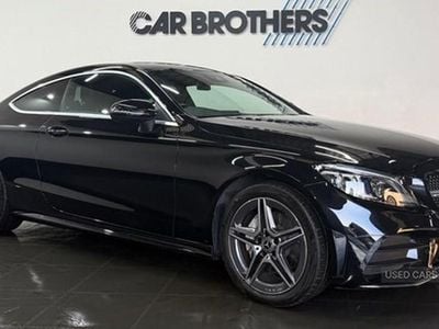 Used Mercedes C200 AMG line 184 HP (135 kW) 2023 Black Coupe