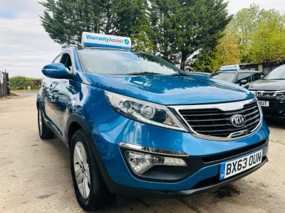 Used Kia Sportage 114 HP (83 kW) 2013 Blue SUV
