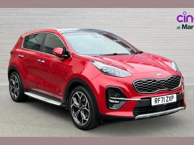 Used Kia Sportage GT-Line S 134 HP (98 kW) 2021 Red SUV