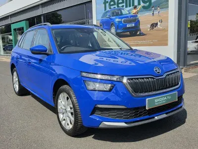 Used Skoda Kamiq SE 95 HP (69 kW) 2023 Blue SUV