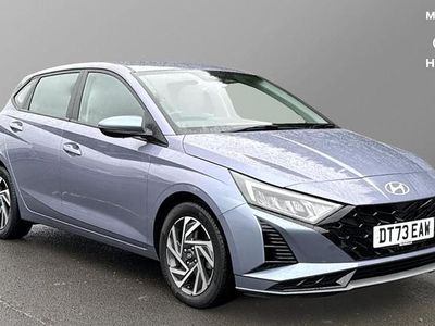 Used Hyundai i20 Advanced 100 HP (73 kW) 2023 Blue Hatchback