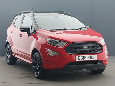 Red Used 2018 Ford Ecosport ST-Line SUV | £9,998 (Fair price)