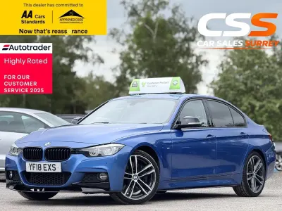 Used BMW 340 M Sport 2018 Blue Sedan