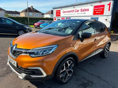 Used Renault Captur GT-Line 90 HP (66 kW) 2018 Orange SUV