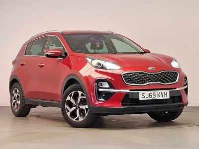 Used Kia Sportage 130 HP (95 kW) 2020 Red SUV