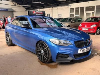 Used BMW M235 2015 Blue Coupe