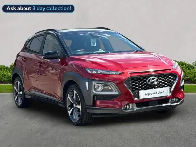 Used Hyundai Kona Premium 177 HP (130 kW) 2020 Red SUV