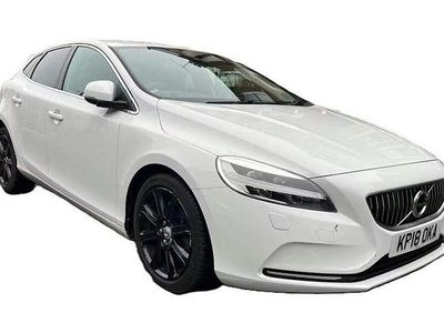 White Used 2018 Volvo V40 Inscription Hatchback | £9,488 (Fair price)