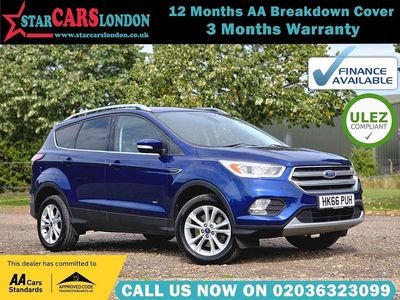 Blue Used 2016 Ford Kuga Titanium SUV | £9,400 (Fair price)