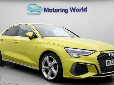 Used Audi A3 S-Line 110 HP (80 kW) 2024 Yellow Sedan