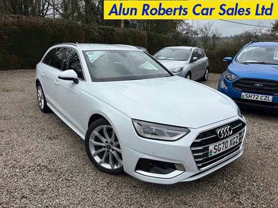 Used Audi A4 Sport 150 HP (110 kW) 2020 White Estate