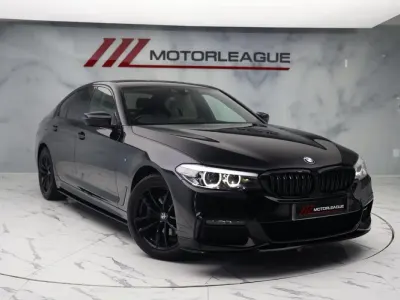 Used BMW 520 M Sport 2018 Black Sedan