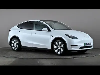 Used Tesla Model Y Long Range AWD 378 kW (514 HP) 2023 White SUV