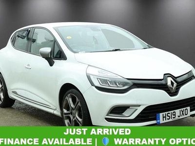 Used Renault Clio IV GT-Line 90 HP (66 kW) 2019 White Hatchback