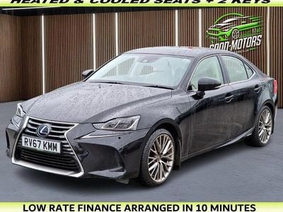 Black Used 2017 Lexus IS300h Sedan | £14,690 (A bit pricey)