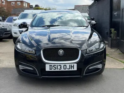 Used Jaguar XF Sportbrake S 200 HP (147 kW) 2013 Black Estate