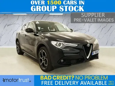 Used Alfa Romeo Stelvio Edizione Speciale 210 HP (154 kW) 2019 Black SUV