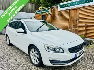 Used Volvo V60 SE 115 HP (84 kW) 2014 White Estate