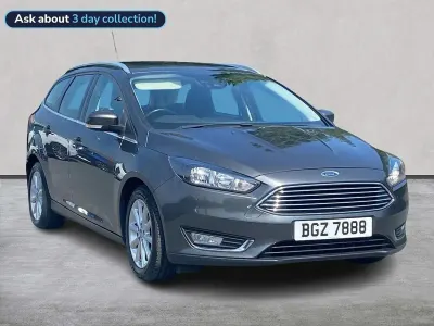 Used Ford Focus Titanium 2016 Black Estate