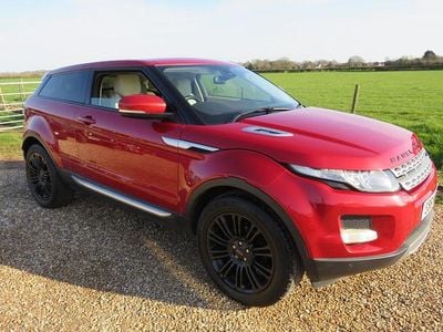 Used Land Rover Range Rover evoque Prestige 150 HP (110 kW) 2012 Red SUV