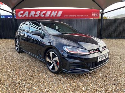 Black Used 2018 VW Golf VII GTI Hatchback | £16,999 (Fair price)