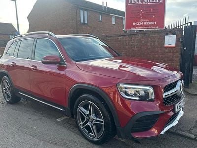 Used Mercedes GLB200 AMG line 163 HP (119 kW) 2022 Red SUV