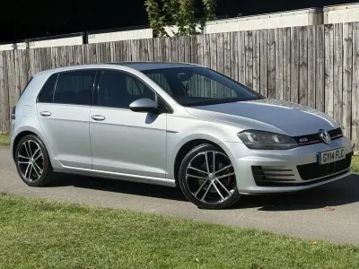 Second-hand VW Golf VII GTD 2014 Argintiu Hatchback