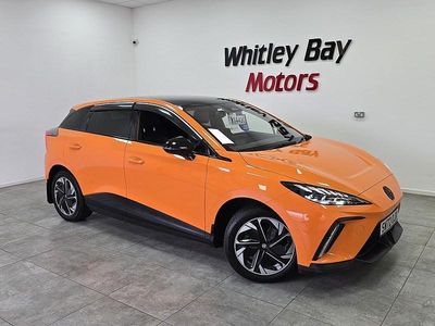 Used MG MG4 EV Trophy 2022 Orange Hatchback