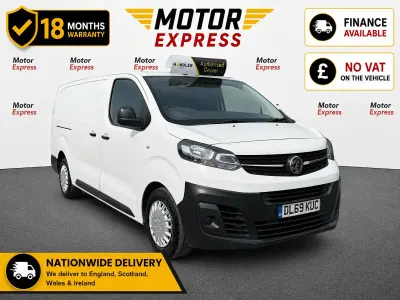 Used Vauxhall Vivaro Edition 120 HP (88 kW) 2019 White MPV