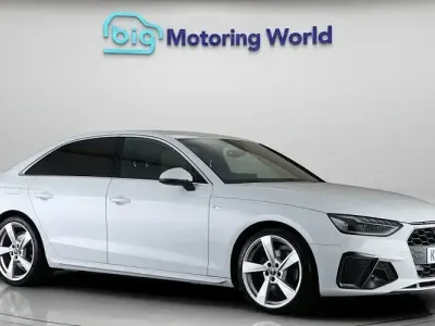 Used Audi A4 S-Line 150 HP (110 kW) 2023 White Sedan