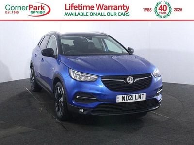 Used Vauxhall Grandland X Edition 131 HP (96 kW) 2021 Blue SUV
