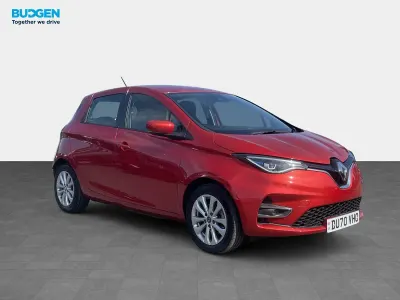 Used Renault Zoe Iconic 80 kW (109 HP) 2020 Red Hatchback