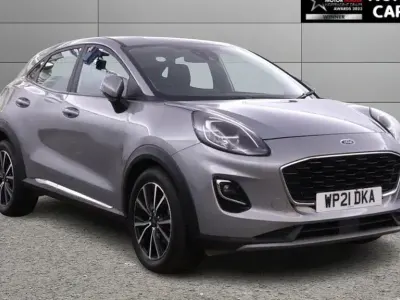 Gebraucht Ford Puma Titanium 125 PS (91 kW) 2021 Silber SUV