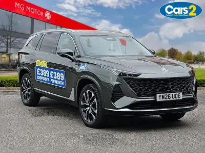 New MG MGS9 299 HP (219 kW) 2026 Green SUV