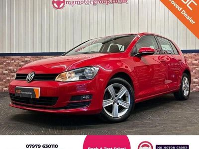 Used VW Golf VII Match 122 HP (89 kW) 2015 Red Hatchback