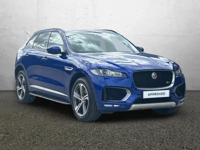 Used Jaguar F-Pace S 2018 Blue SUV