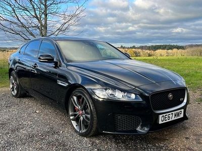 Black Used 2017 Jaguar XF S Sedan | £14,795 (A bit pricey)