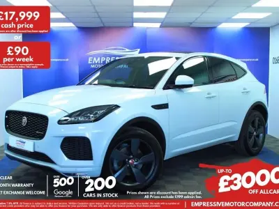 Używany Jaguar E-Pace Chequered Flag 150 KM (110 kW) 2020 Biały SUV
