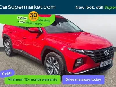 Gebraucht Hyundai Tucson SE 150 PS (110 kW) 2021 Rot SUV