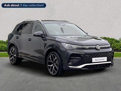 Grey New 2025 VW Tiguan R-line SUV | £36,727