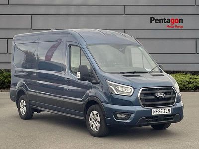 Blue Used 2025 Ford Transit Limited Van | £30,695