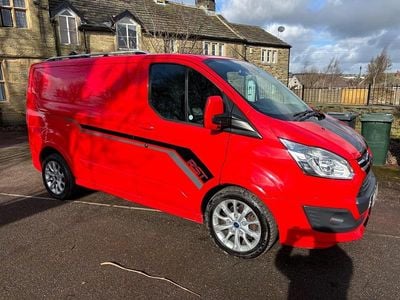Red Used 2017 Ford Transit Custom Sport Van | £12,490 (Good price)