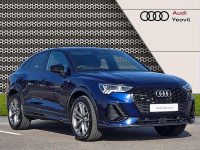 Used Audi Q3 Black Edition 187 HP (137 kW) 2023 Blue SUV