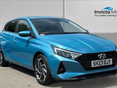 Turquoise Used 2023 Hyundai i20 Premium Hatchback | £15,000 (Fair price)