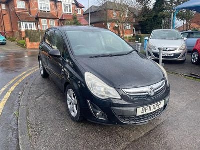 Used Vauxhall Corsa 85 HP (62 kW) 2011 Black Hatchback
