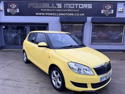 Used Skoda Fabia SE 2011 Yellow Hatchback