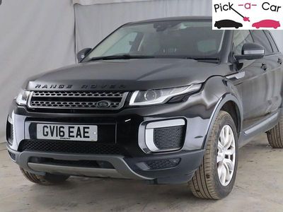 Used Land Rover Range Rover evoque SE 2016 Black Estate